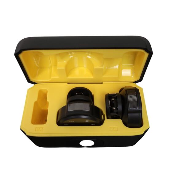 Professional Wireless Lavalier Microphones w/ Charging Case Missing Receiver - Picture 8 of 11